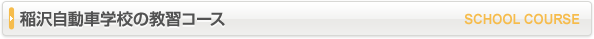 稲沢自動車学校の教習コース